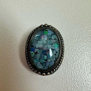 Lori Bonn Blue Mosaic Charm